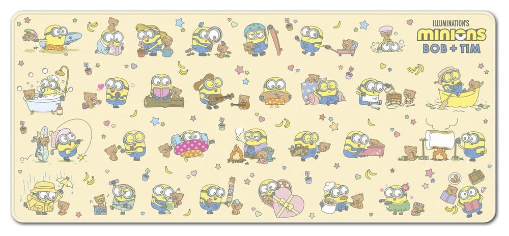 Minions Mauspad XL Bob und Tim 80 x 35 cm Image
