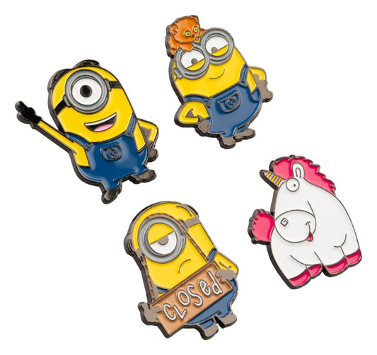 Minions Ansteck-Pins 4er Set Image 1