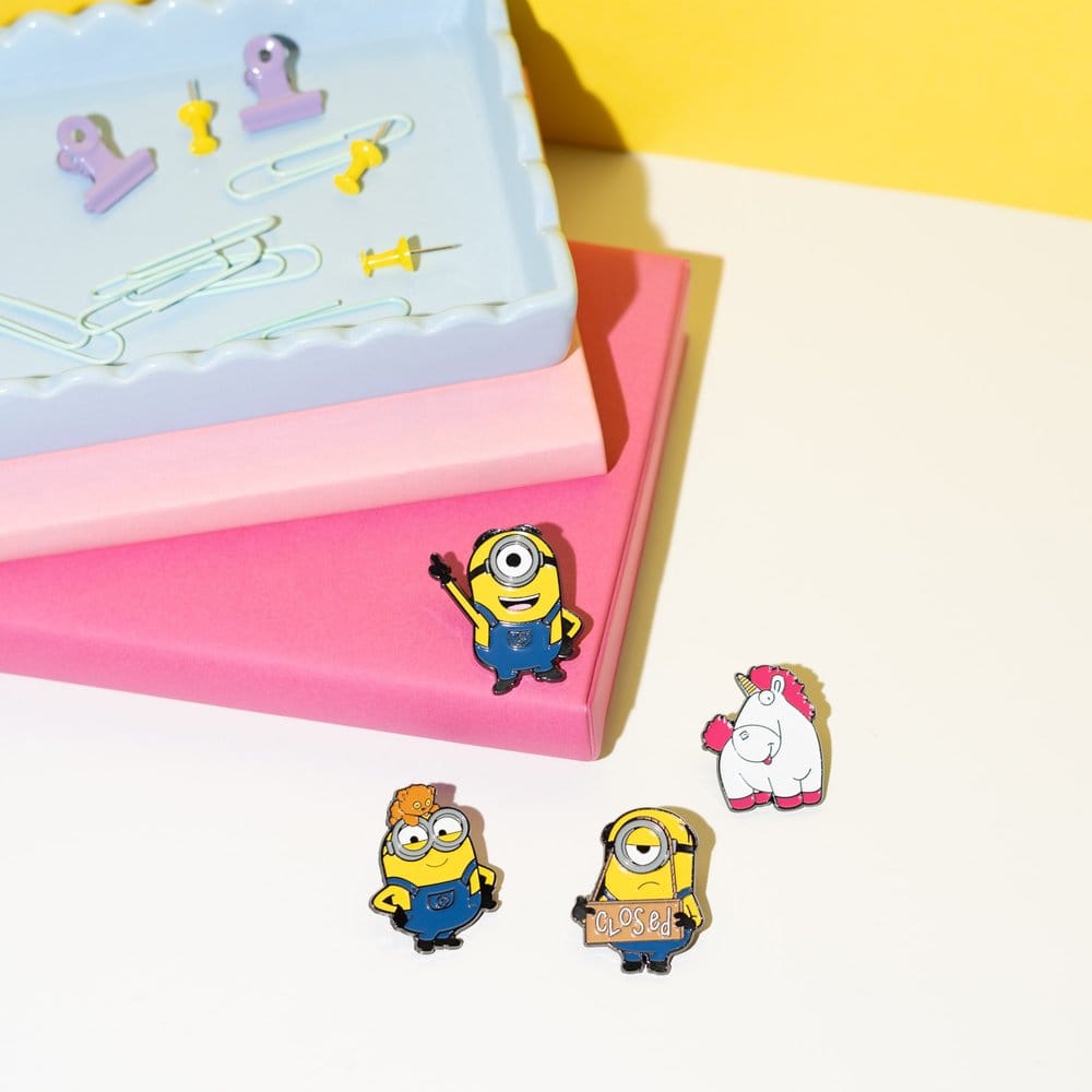 Minions Ansteck-Pins 4er Set Image 3