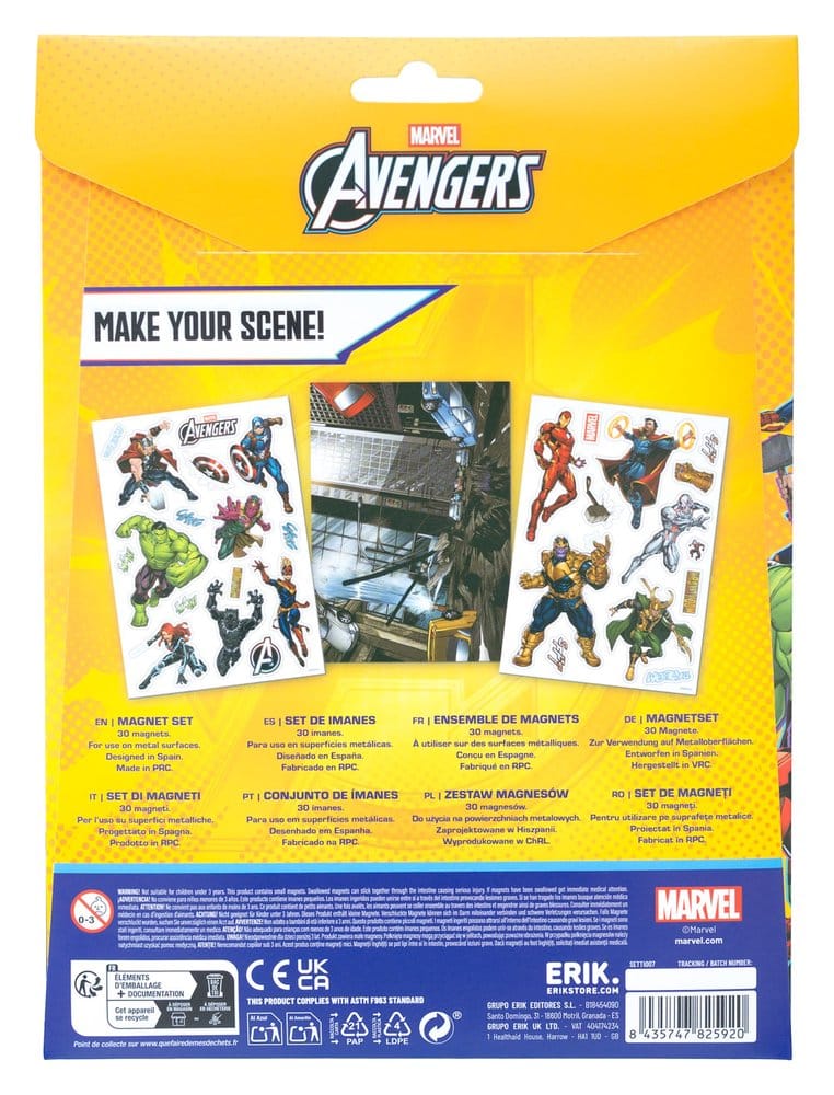 Marvel Stanzmagnet-Set Avengers Image 2