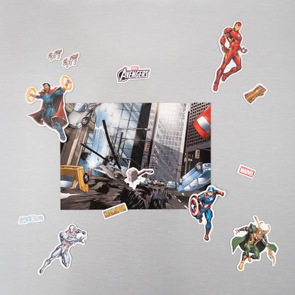 Marvel Stanzmagnet-Set Avengers Image 4