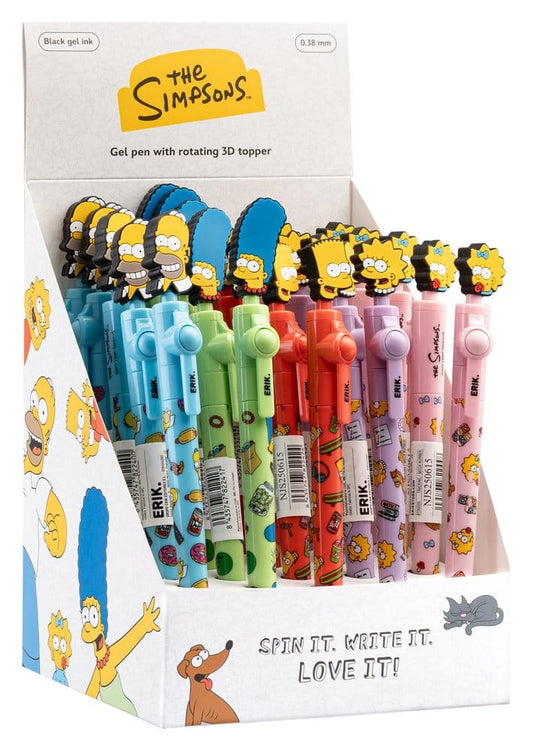 Die Simpsons Kugelschreiber mit drehbarer Deckkappe Display (25) Image 2