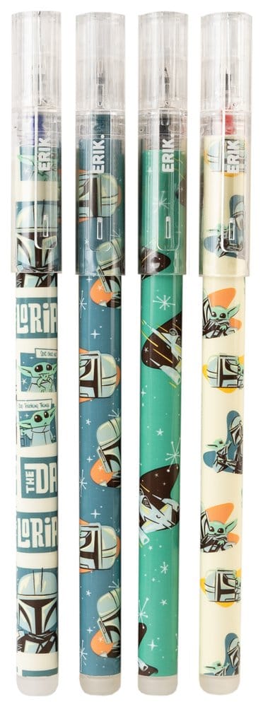 Star Wars: The Mandalorian Radierbare Stifte Set (4) Image 1
