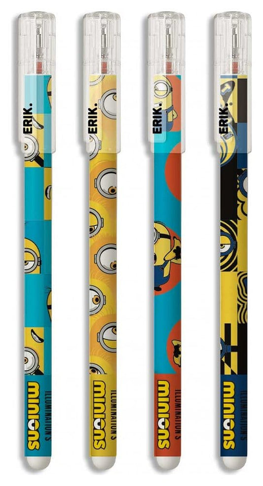 Minions Radierbare Stifte 4er Set Image