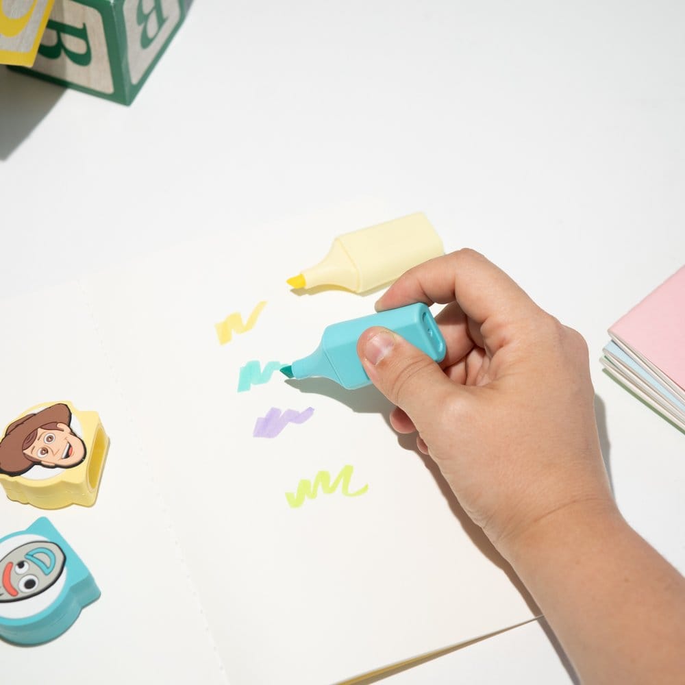 Toy Story Textmarker mit Toppern 4er Set Image 3