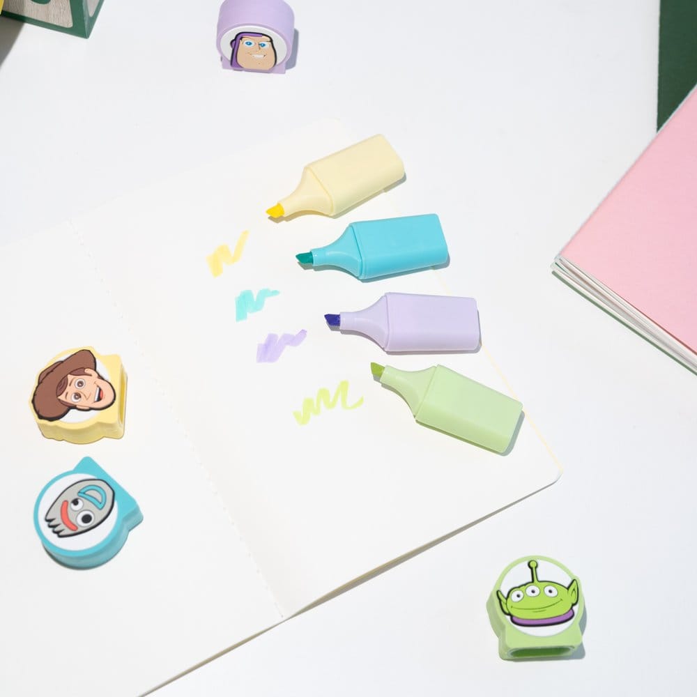 Toy Story Textmarker mit Toppern 4er Set Image 4