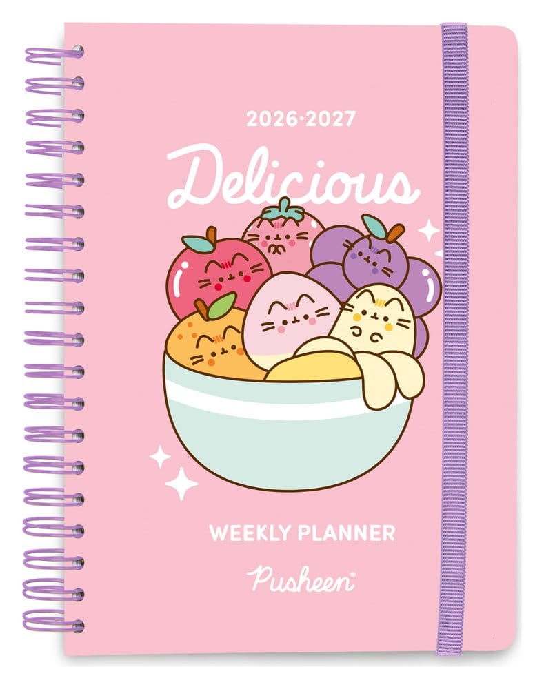 Pusheen Terminkalender Wochenplaner 2026/2027 Fruits A5 Image