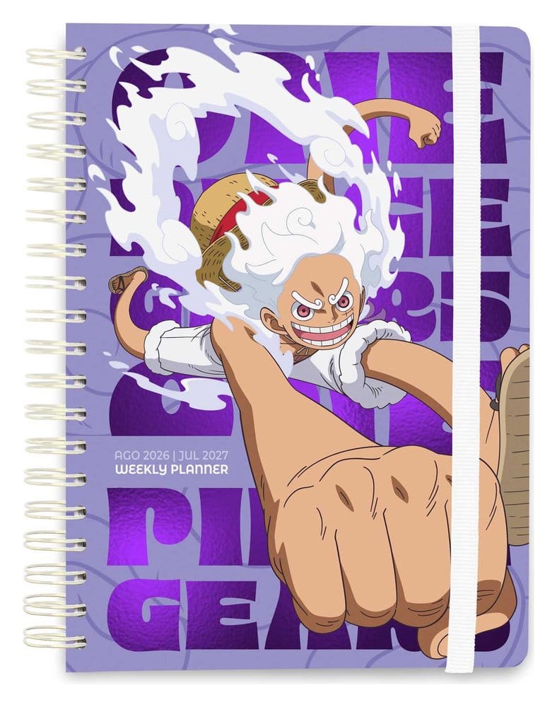 One Piece Terminkalender Wochenplaner 2026/2027 Gear 5 A5 Image 1