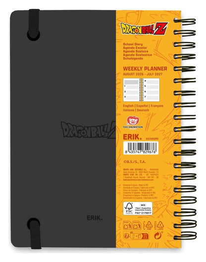 Dragon Ball Terminkalender Wochenplaner 2026/2027 A5 Image 3