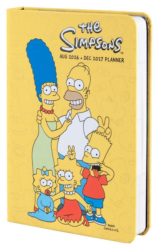 Die Simpsons Akademischer Planer 2026/27 A6 *Englische Version* Image 1