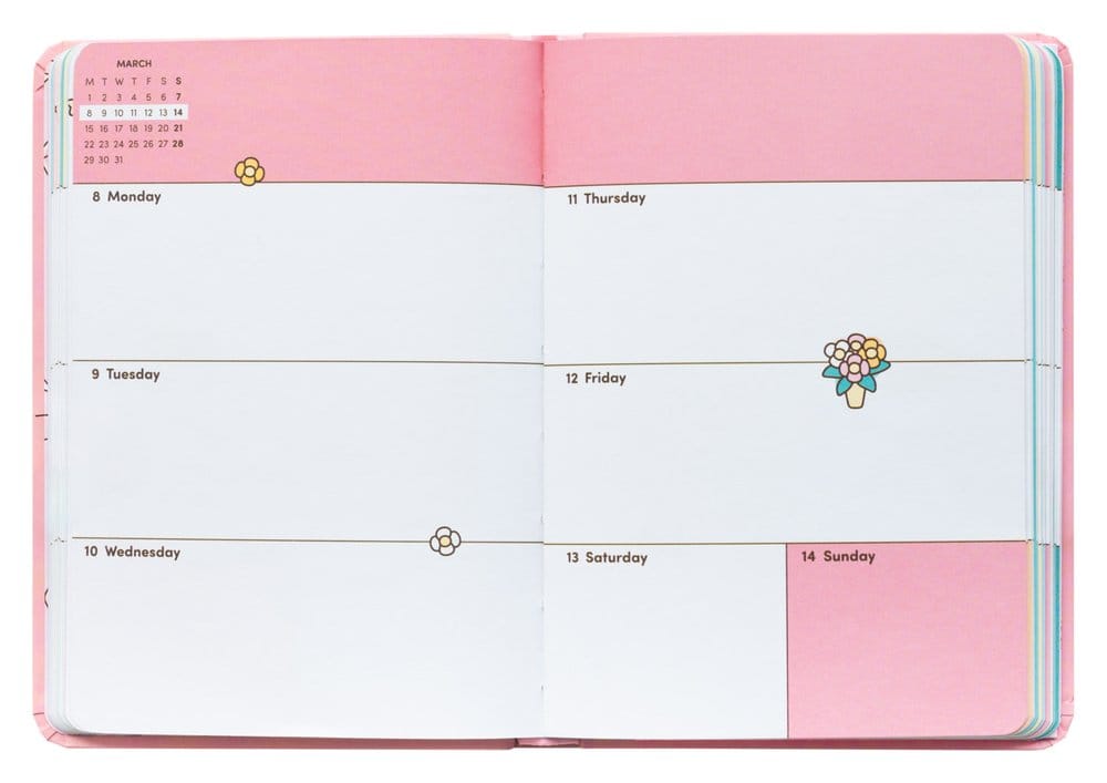 Pusheen Akademischer Planer Tropical Vacation 2026/27 A6 *Englische Version* Image 2