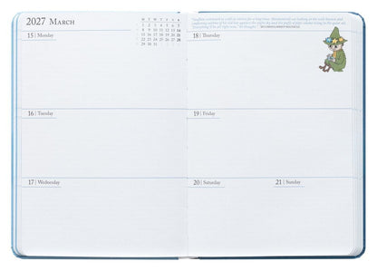 Mumin Akademischer Planer 2026/27 A6 *Englische Version* Image 2
