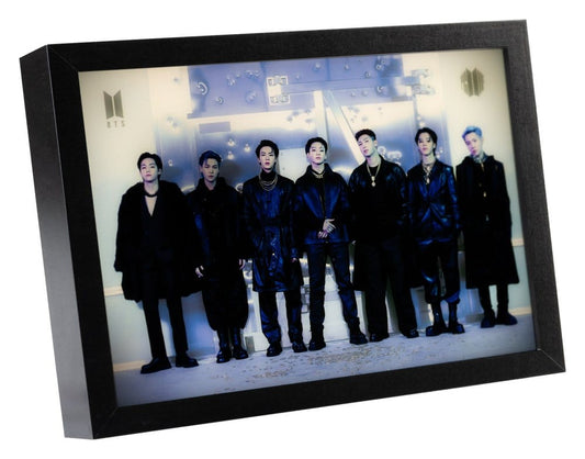 BTS Gerahmter LED Druck Image