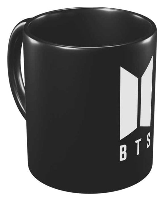 BTS Logo Weiße Tasse 350 ml Image 1