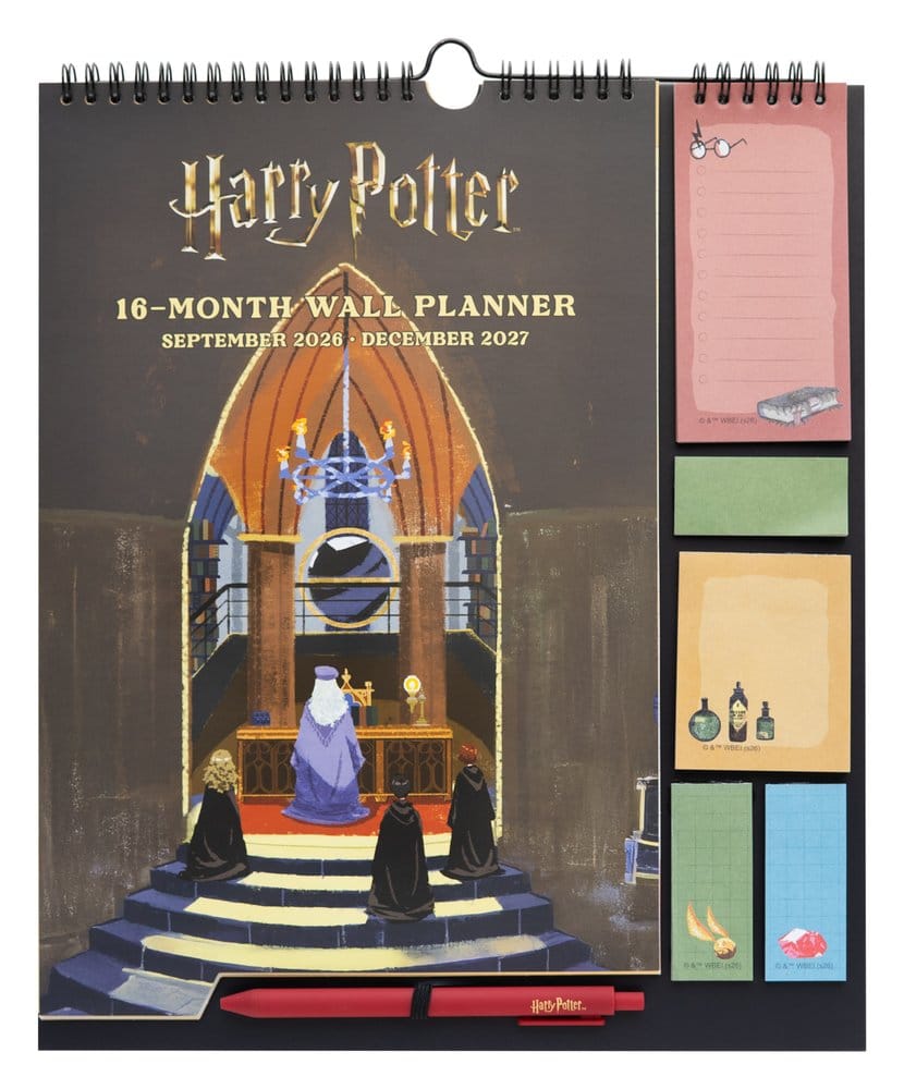 Harry Potter Wand-Planer 2026/27 30 x 34 cm Image 1