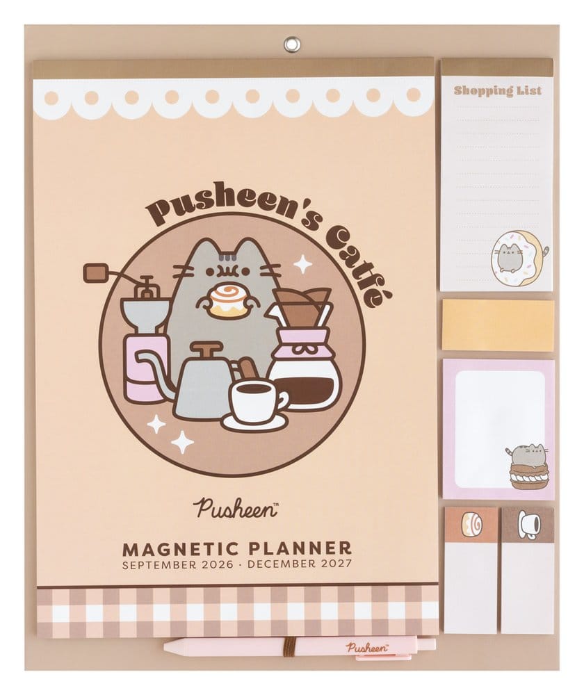 Pusheen magnetischer Planer 2026/27 30 x 35 cm Image 1