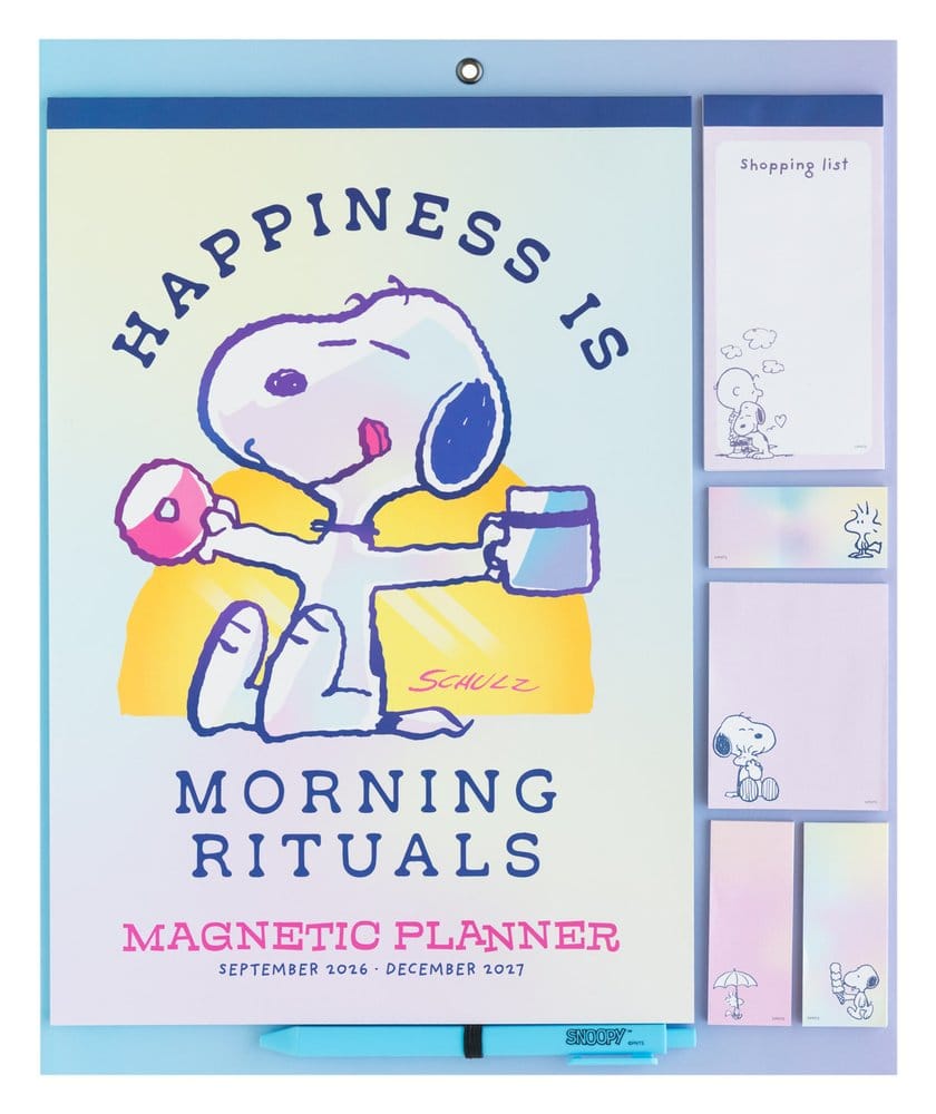 Snoopy magnetischer Planer 2026/27 30 x 35 cm Image 1