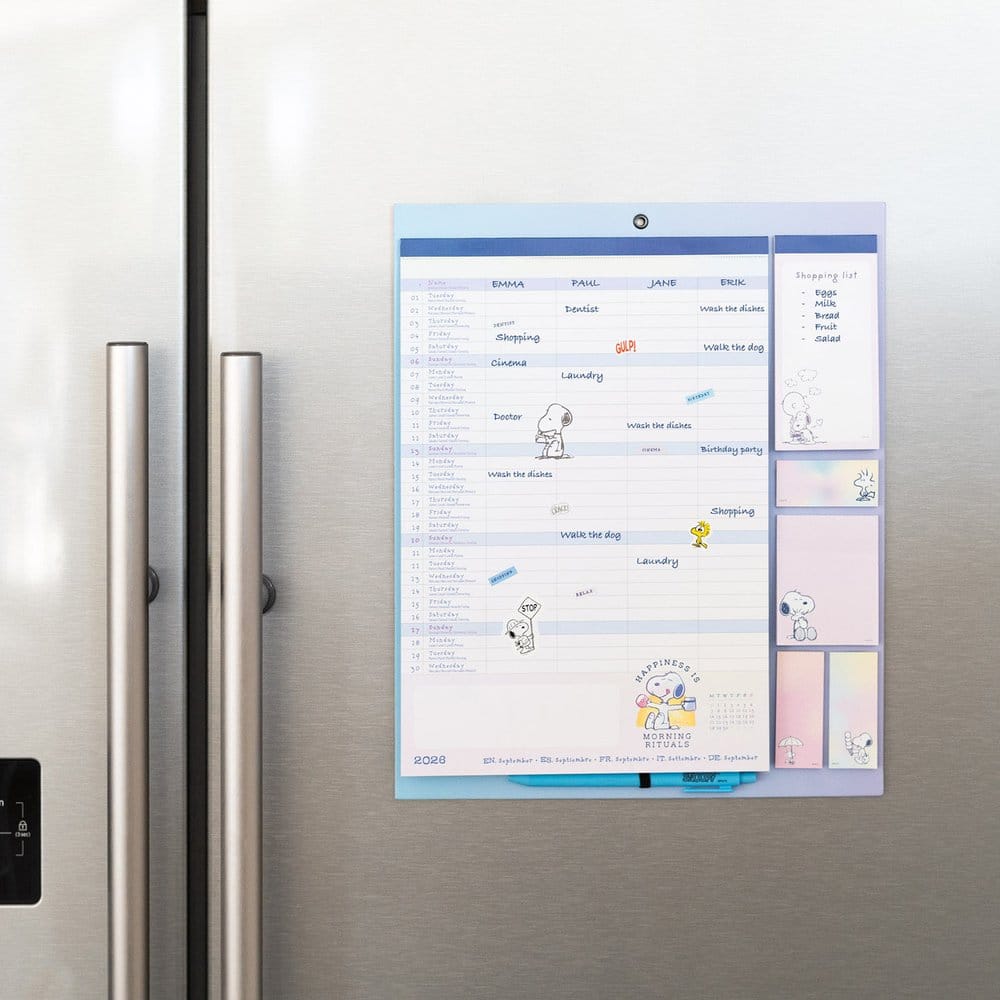 Snoopy magnetischer Planer 2026/27 30 x 35 cm Image 2