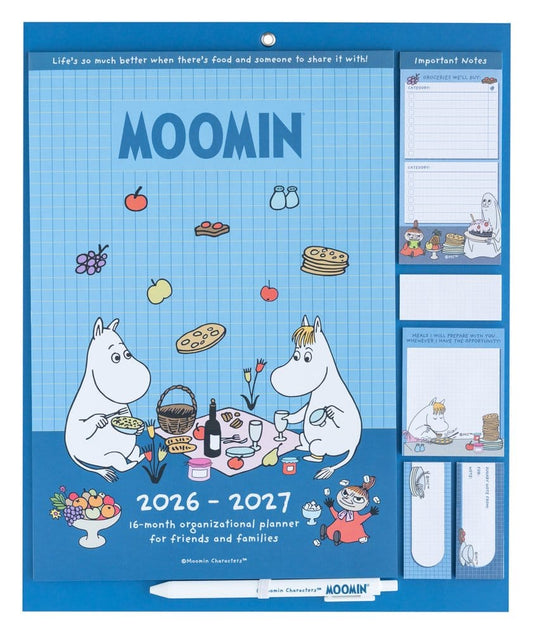 Moomin magnetischer Planer 2026/27 30 x 35 cm Image 1
