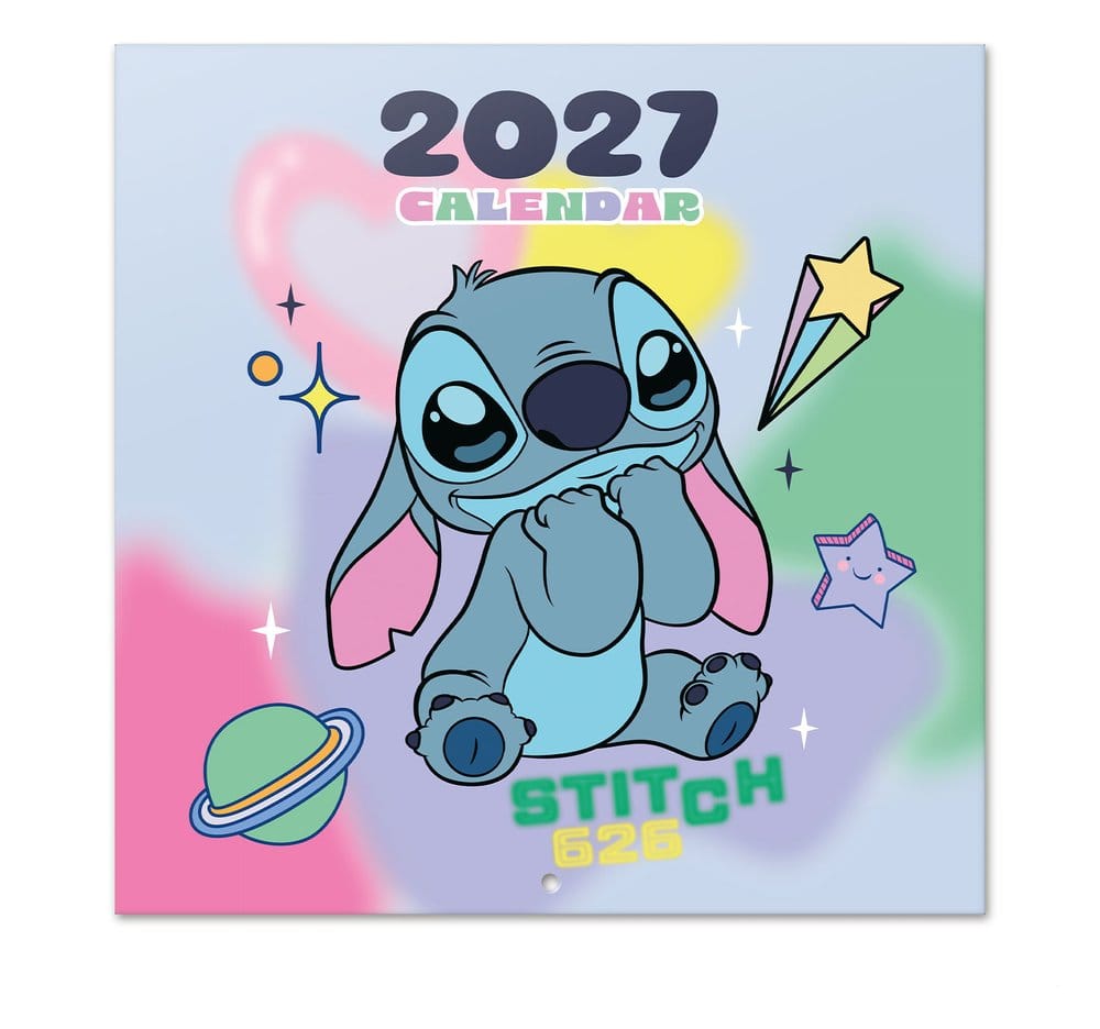 Disney Stitch Wandkalender 2027 30 x 30 cm Image