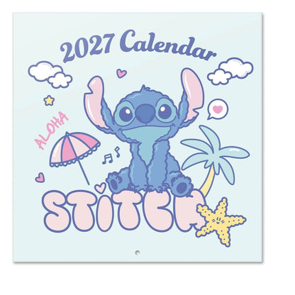 Disney Stitch Wandkalender 2027 30 x 30 cm Image 1