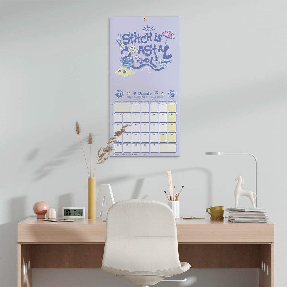 Disney Stitch Wandkalender 2027 30 x 30 cm Image 4