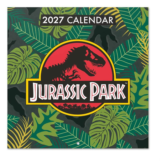 Jurassic Park Wandkalender 2027 30 x 30 cm Image