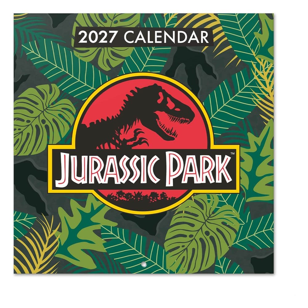 Jurassic Park Wandkalender 2027 30 x 30 cm Image