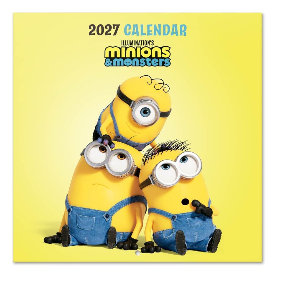 Minions Wandkalender 2027 30 x 30 cm Image 1