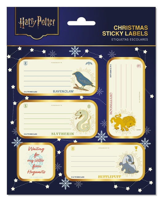 Harry Potter Selbstklebende Weihnachtsetiketten Premium Image