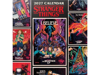Stranger Things Wandkalender 2027 30 x 30 cm Image 1