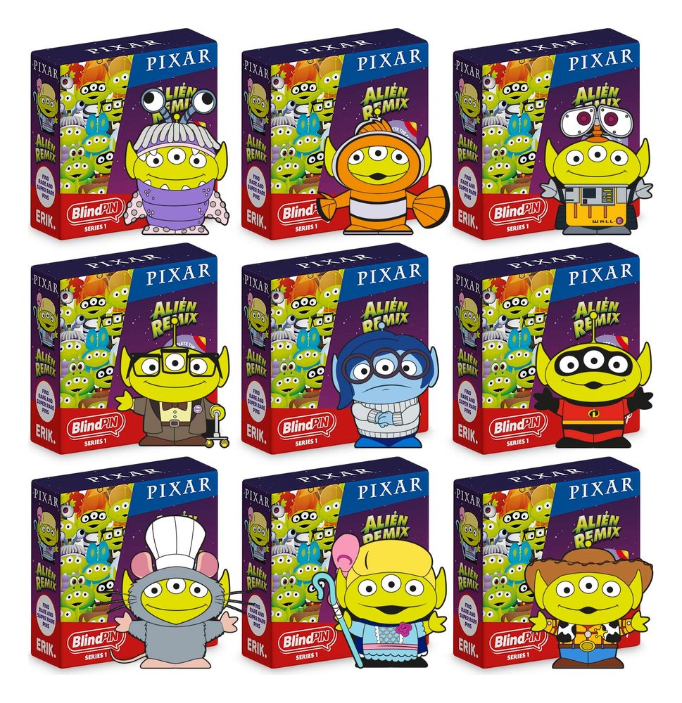Disney Pixar Toy Story Alien Remix Ansteck-Pins Serie 1 Display (24) Image 2