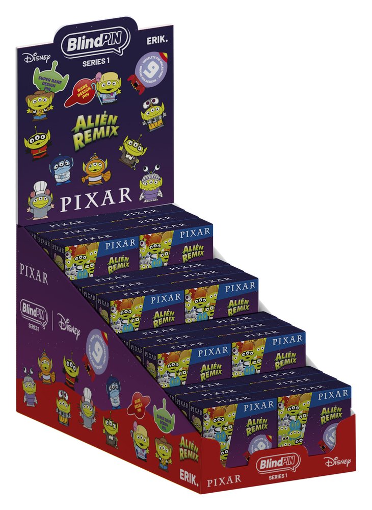 Disney Pixar Toy Story Alien Remix Ansteck-Pins Serie 1 Display (24) Image 1