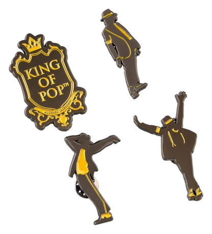 Michael Jackson Ansteck-Pins Set (4) Image 1