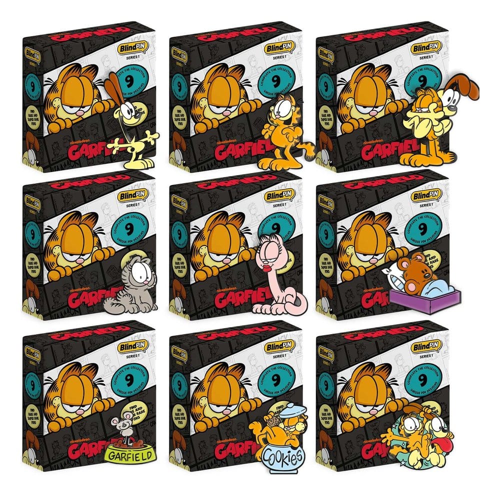 Garfield Ansteck-Pins Serie 1 Display (24) Image 2