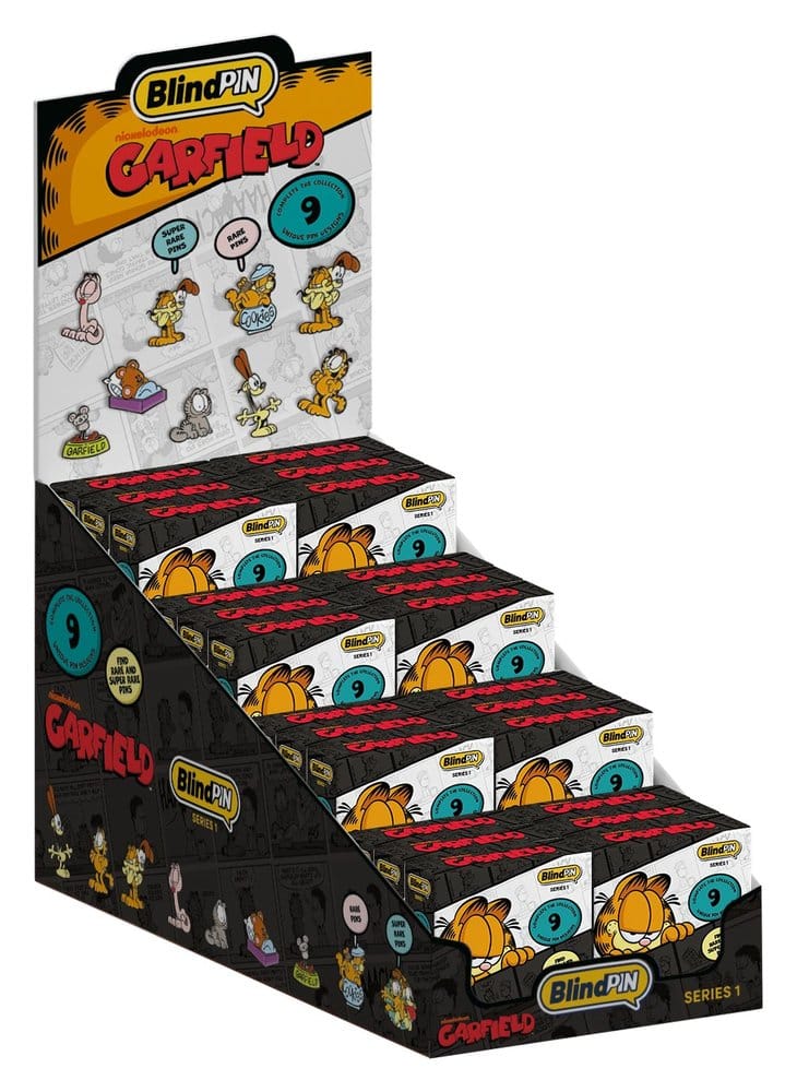 Garfield Ansteck-Pins Serie 1 Display (24) Image 1