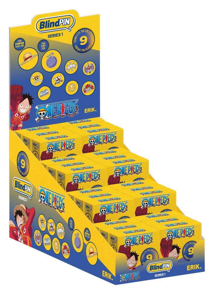 One Piece Ansteck-Pins Serie 1 Display (24) Image 1