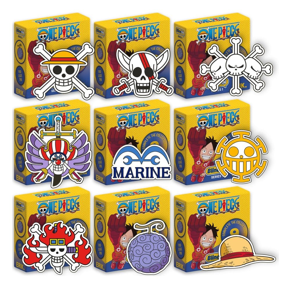 One Piece Ansteck-Pins Serie 1 Display (24) Image 2