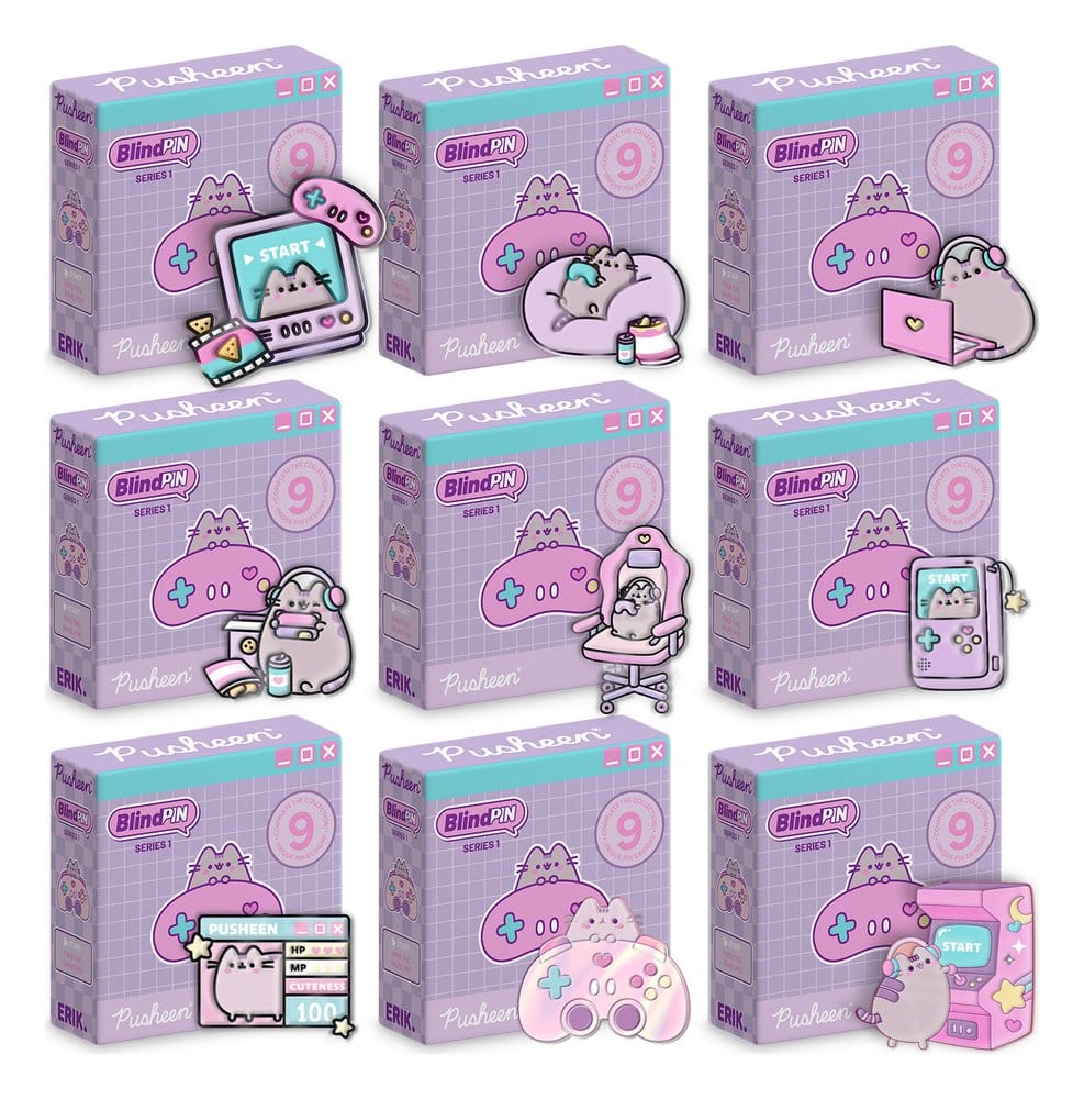 Pusheen Ansteck-Pins Serie 1 Display (24) Image 2