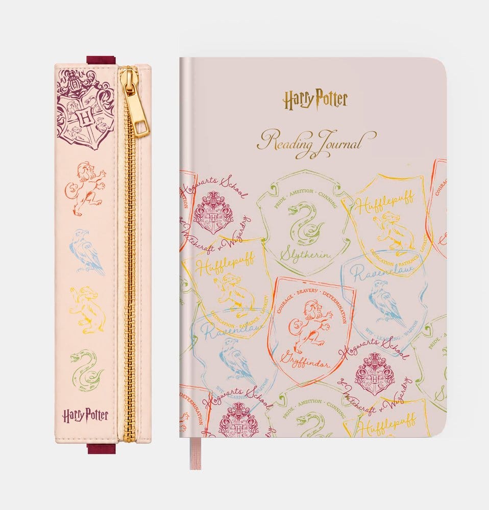 Harry Potter The Readers Club Lesejournal mit integrierter Tasche Englisch *Englische Version* Image
