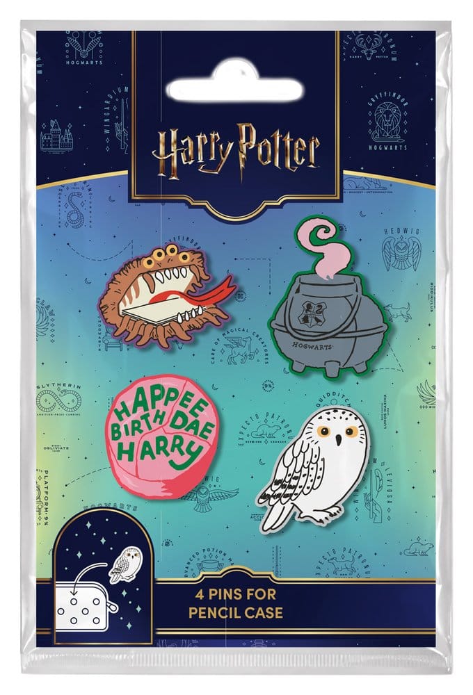 Harry Potter Ansteck-Pins 4er Set Image