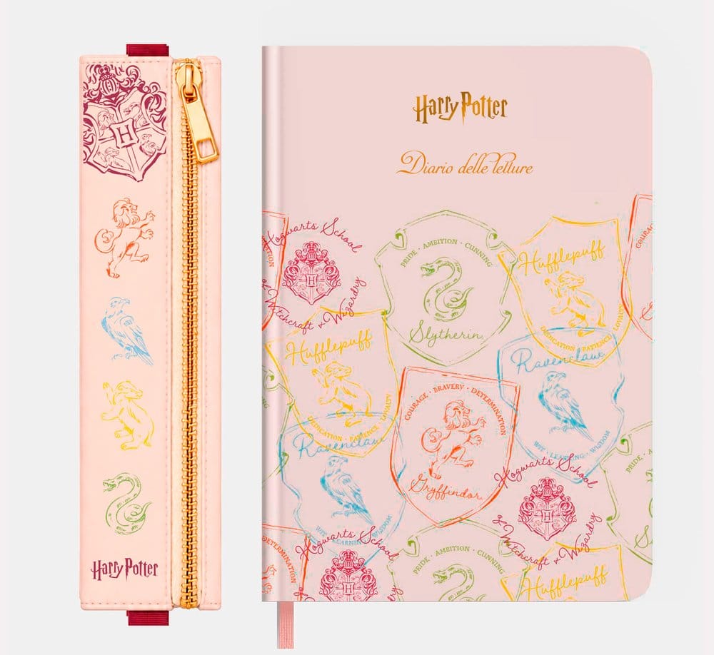 Harry Potter The Readers Club Lesejournal mit integrierter Tasche Italienisch *Italienische Version* Image
