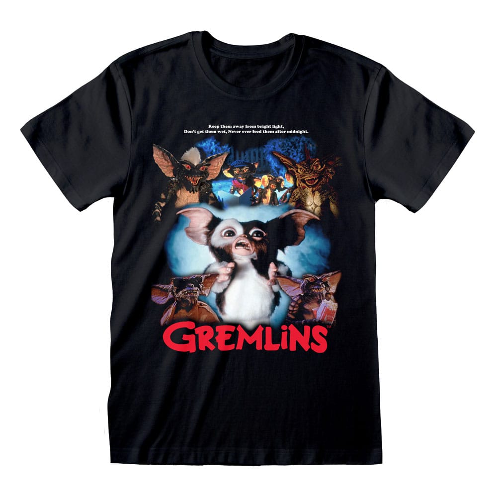 Gremlins T-Shirt Retro Poster Style  Größe M Image