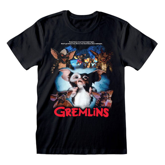 Gremlins T-Shirt Retro Poster Style  Größe M Image