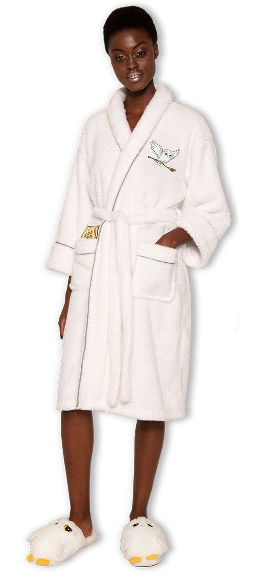 Harry Potter Girlie Fleece-Bademantel Hedwig Image