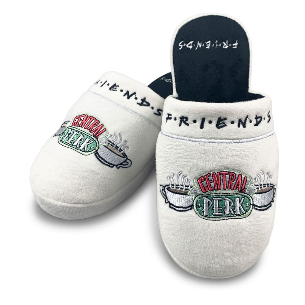 Friends Hausschuhe Logo Central Perk White EU 5 - 7 Image
