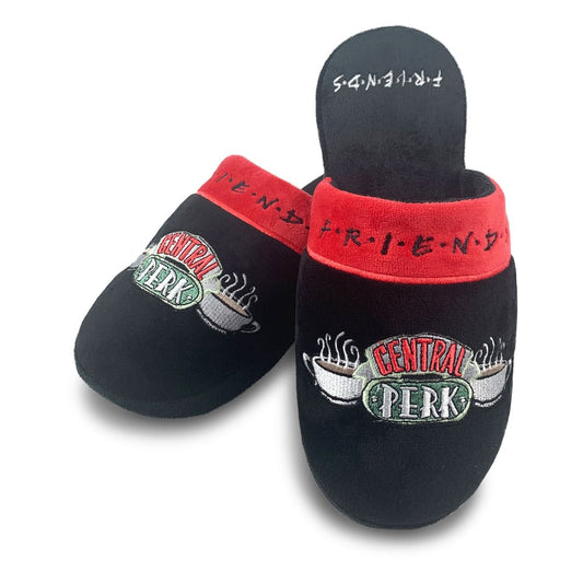 Friends Hausschuhe Logo Central Perk White EU 5 - 7 Image 1