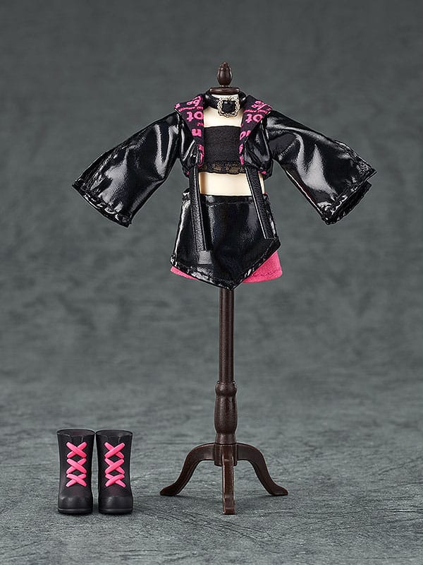 Original Character Zubehör-Set für Nendoroid Doll Actionfiguren Outfit Set: Idol Outfit - Girl (Rose Red) Image 3