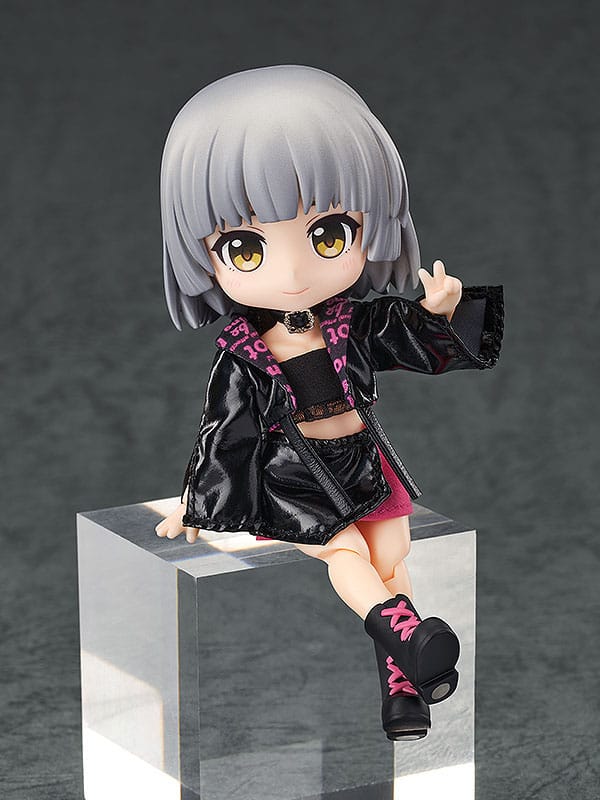 Original Character Zubehör-Set für Nendoroid Doll Actionfiguren Outfit Set: Idol Outfit - Girl (Rose Red) Image 7