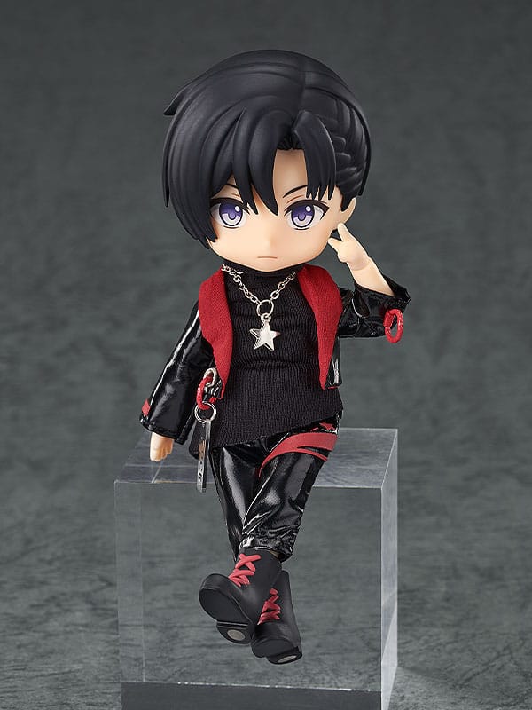 Original Character Zubehör-Set für Nendoroid Doll Actionfiguren Outfit Set: Idol Outfit - Boy (Deep Red) Image 7